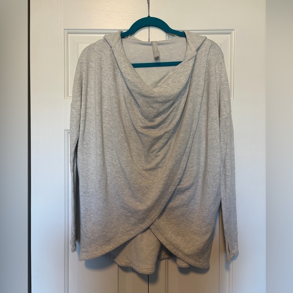 Athlete Purana Hooded Wrap Sweatshirt